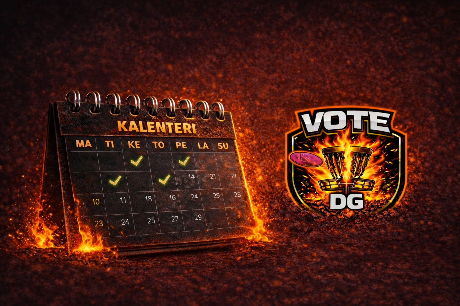 VOTE DG kilpailut löydät metrixistä